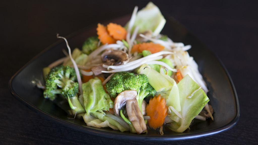 Mixed Vegetable · Choice of meat stir-fried with vegetables.