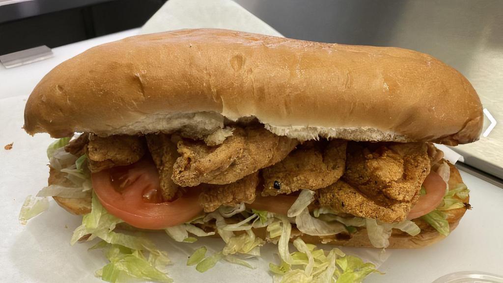 Po' Boy (Fish) · Choice of Fish cooked to perfection filled in a 8