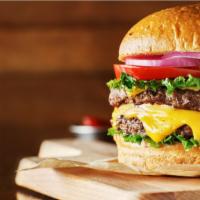 Cheeseburger · Deliciously cooked juicy beef patty and cheese with special house toppings cooked to your li...