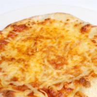 Cheese Pizza · mozzarella, organic pizza sauce