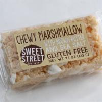 Marshmallow Crispy Treat* · Marshmallow crispy treat w/brown butter and sea salt.