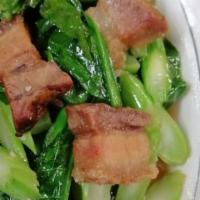 Chinese Broccoli · Choice of meat sautéed with Chinese broccoli and oyster sauce.