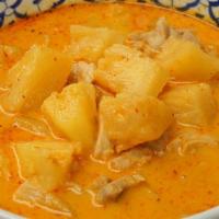 Pineapple Curry · Red curry in coconut milk with pineapple.