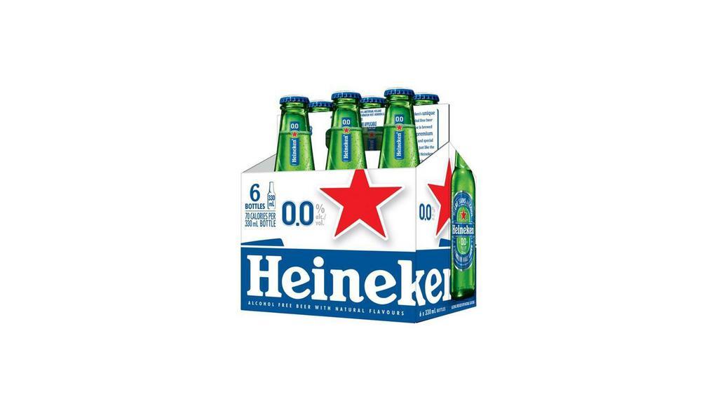 Heineken 0.0 (Non-Alcoholic) (6 Pack) · 6 x 330ml