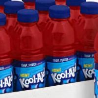 Kool Aid  · make in house and place it in a 12oz plastic bottle