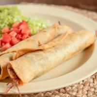 2 Taquitos With Guacamole · 