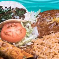 Taco & Enchilada Plate · 