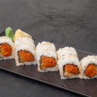 Spicy Tuna Roll · Spicy tuna with cucumber and sesame seed.