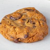 Chocolate Chip Cookie · A classic favorite with large gooey semisweet chocolate chunks.