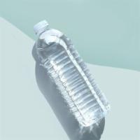 Bottled Water · A half liter of bottled water
