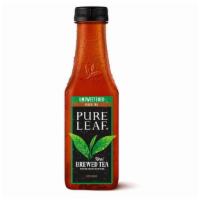Pure Leaf - Unsweetened 18.5Oz Bottle  · Real brewed Iced Teas from freshly picked tea leaves that are expertly blended, click to add...