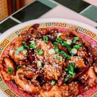 General Tso'S Chicken · Ginger, Garlic, Shaoxing Wine, Soy Sauce, Sesame, Dried Chilis, Green Onions.  Does not come...