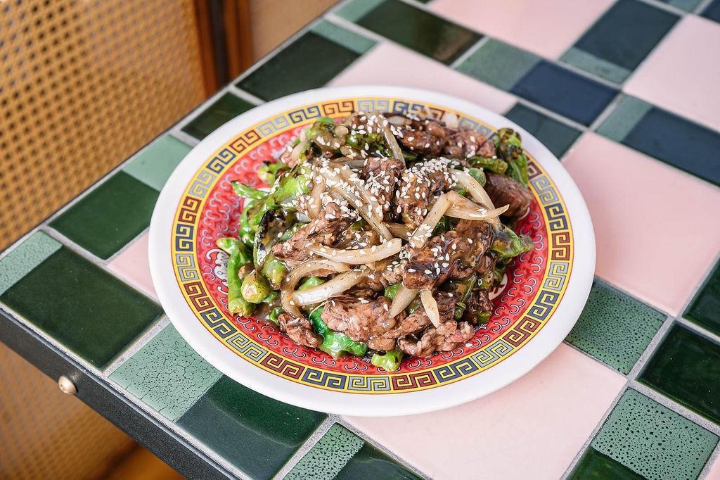 Beef & Broccoli · Ginger, Onion, Hoisin Sauce & Sesame Oil.  Does not come with Steamed Rice.