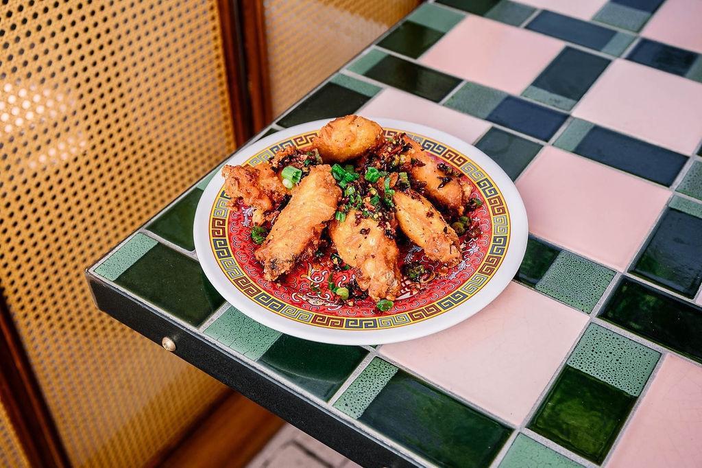 Szechuan Hot Chicken Wings · Szechuan Peppercorn, Yunnan Chilies, Scallions. Does not come with steamed rice.