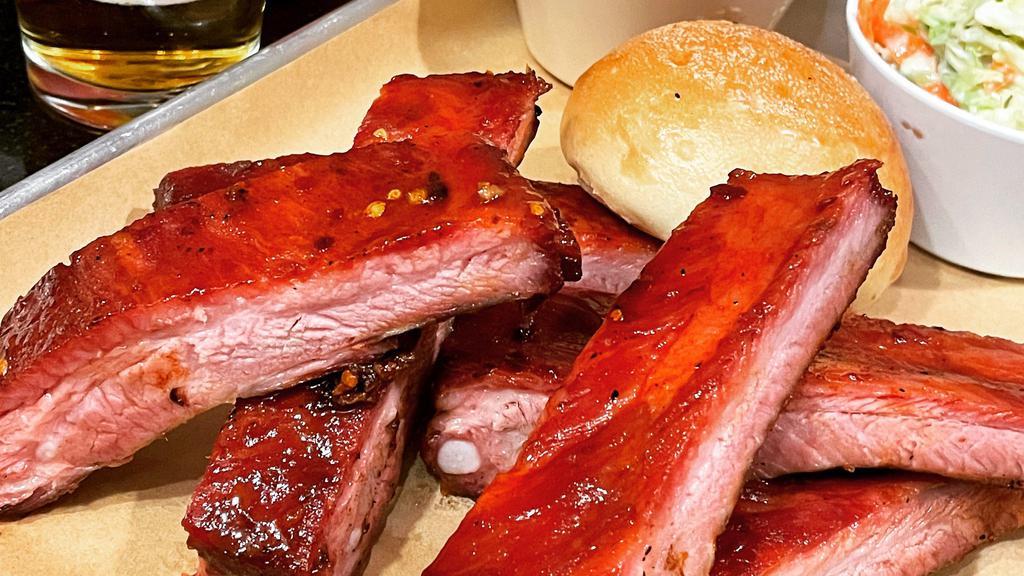2 Meat 2 Side Plate · Choose your two favorite meats and 2 sides. All our meats and veggie options are smoked outdoors with Oak Wood as the main notes...