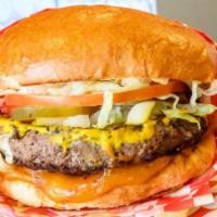 Big Burger (1/4 Lb) · Mustard, onion, pickle, lettuce, tomato, mayo.