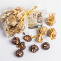 Raw Chocolate Truffles Assortment Bag (7 Pebbles) · Vegan raw (pure maple syrup). Allergen statement:  contains nuts and tree nuts.  May contain...