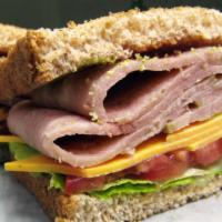 Ham & Cheese · Sliced ham with american cheese.