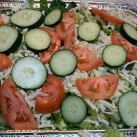 Full Tray Dinner Salad · Add chicken for additional charge.