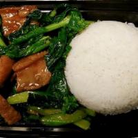 Crispy Pork Belly. · Crispy‎ house-cured pork belly stir-fried with Chinese broccoli.