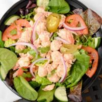 Tuna Salad · Tuna, Salad Blend, Tomato, Cucumber, Black Olive, Red Onion, Balsamic Vinaigrette