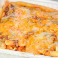 Chili Cheese Fries · Fries topped with our homemade chili and cheese