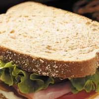 Ham Sandwich · Smoked Ham, lettuce, tomato, provolone cheese, mayo and mustard