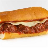 Meatball Sub · Italian meatballs in marinara sauce with Provolone & Parmesan on toasted French roll