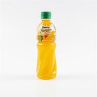 Tropical Juice · Fresh squeezed oranges blended with sweet mangoes.