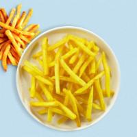 Feelin' So Fry · (Vegetarian) Idaho potato fries cooked until golden brown and garnished with salt.