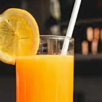 Orange Juice · Served cold.