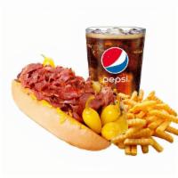 #7 Pastrami Sandwich · Combo includes Fries and Drink