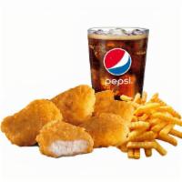 #10 Chicken Nuggets (5 Pcs) · Combo includes Fries and Drink