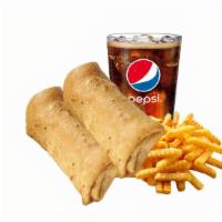 #6  Burritos (2 Pcs) · Combo includes Fries and Drink