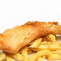 Fish & Chips · Crispy golden fish served with french fries.