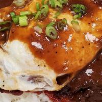 Spicy Chashu Loco Moco · Same as our Chashu Pork, but a spicy version.