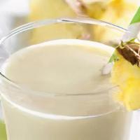 You Got The Right One · Ingredients; 50 grams of vanilla protein, coconut milk, pineapple, mango, banana, and coconu...