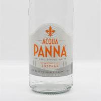 Bottle Acqua Panna Still Water (25 Oz.) · Still water.