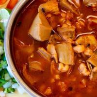 Menudo  (Sundays Only) · Menudo with Corn Hand Made Tortillas (Sundays Only)(subject to availability)