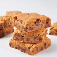 Brownie  · Scrumptious Pecans, Walnuts and Semi Sweet Chocolate Chips are Blended Into Our Blondie Brow...