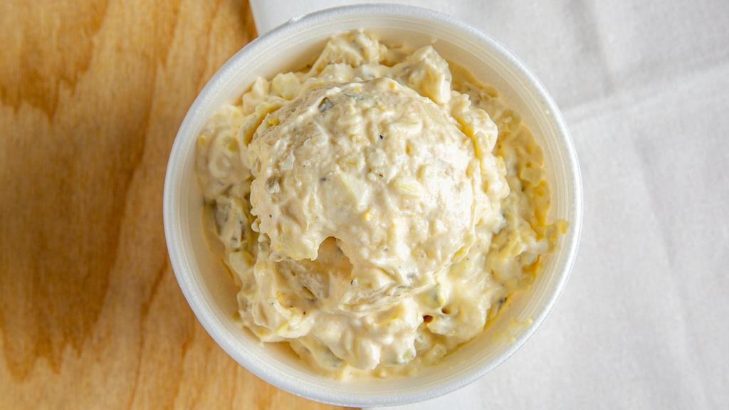 Potato Salad · Single potato salad- 5.5oz
*Contains egg.