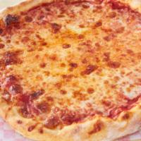 Ny Thin Crust Pizza · Our secret recipe tomato sauce and mozzarella cheese.
