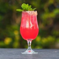 Watermelon Hibiscus Spicy Agua Fresca 32 Oz · 