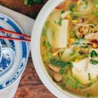 Tofu Fish Soup With Napa Cabbage  (No Noodle) · Fish soup with tofu and napa cabbage