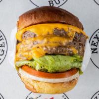1/3 Lb Triple Cheeseburger · Our popular juicy 1/3 Lb Triple Cheeseburger is served with 6 slices of America cheese, lett...