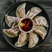 Sichuan Dumplings · Eight pork dumplings /scallion