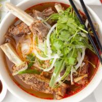 Pho Poway  · Our signature Pho served with  beef prime ribs in sate sauce and beef broth.