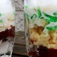 Tri Color Dessert - Chè 3 Màu   · Beautifully layered, vibrant-colored dessert w. full of amazing textures in creamy coconut m...