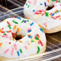 Protein Donuts (2) · Sugar free.

Every flavor is not always in stock.  Please, call the store to confirm availab...