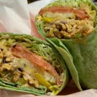 Grilled Chicken Spinach Wrap (Medium Only) · Medium size of deliciousness